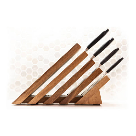 Next Level Magnetic Block With UV Light / Acacia (Messermeister)