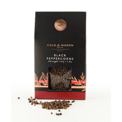 Black Peppercorns Box Refill 5.3oz (Cole & Mason)