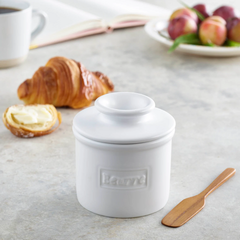 Butter Bell Matte White Cafe (Butter Bell Crock)