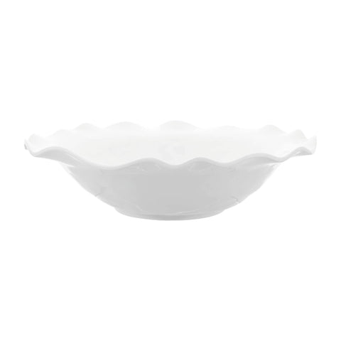 White 14" Melamine Serving Bowl (Supreme Housewares)