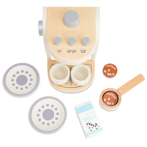 Wooden Coffee Machine Set (New Classic Toys)