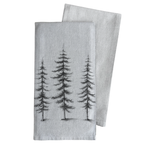 Tree Trio Tea Towel (Porter Lane Homes)
