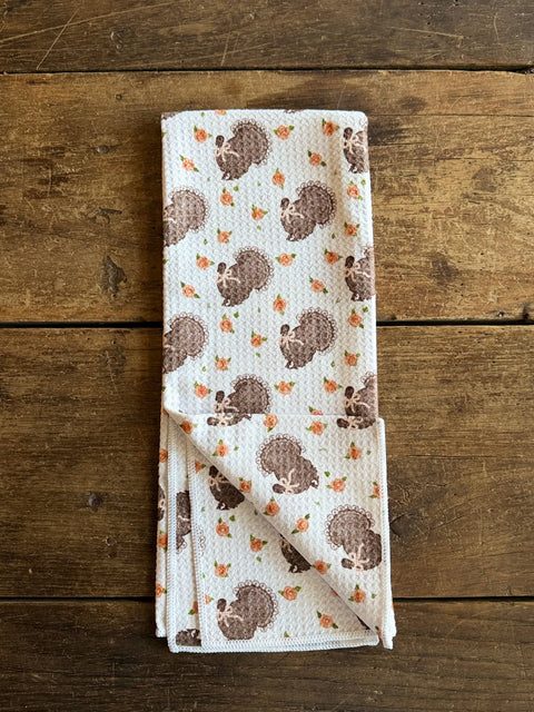 Turkey Trot - Hand/Tea Towel (ROOM and PORCH)