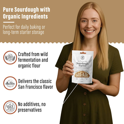 Organic Sourdough Starter (My Rustic Roots)