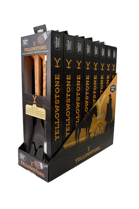 Yellowstone 2pc BBQ Tool Set (Proud Grill)