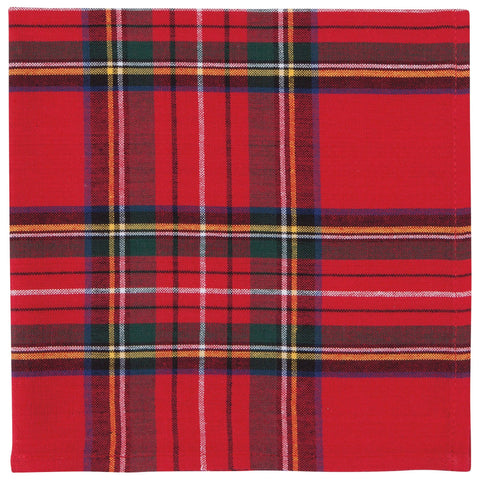 Christmas Plaid Woven Napkins (Danica)