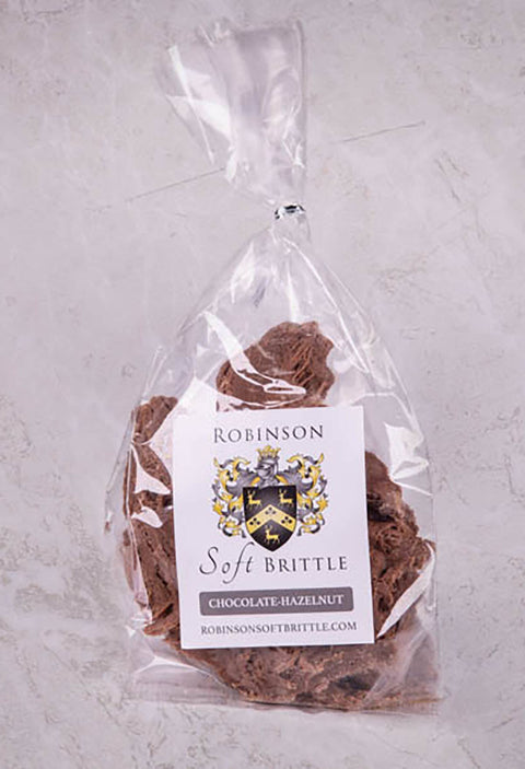 Chocolate Hazelnut Soft Brittle 8oz (Robinson Confections)