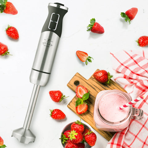 Immersion Blender Handheld: Black (Zulay Kitchen)