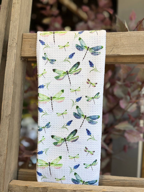 Dragonflies - Hand/Tea Towel (ROOM and PORCH)