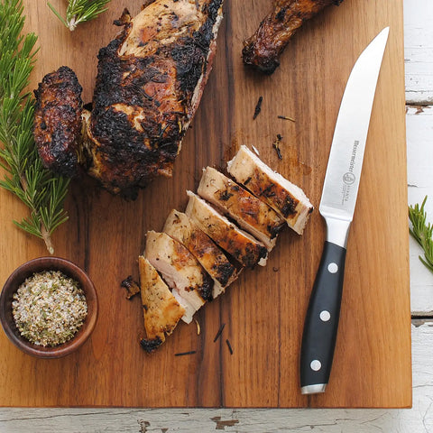 Avanta Fine Edge Steak Knife Set - Pom Handle - 4 Pc (Messermeister)