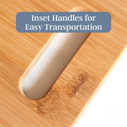 3-Piece Bamboo Cutting Board Set (Totally Bamboo)