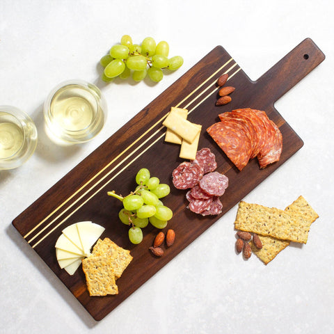 Acacia Wood Charcuterie Paddle Board (Totally Bamboo)