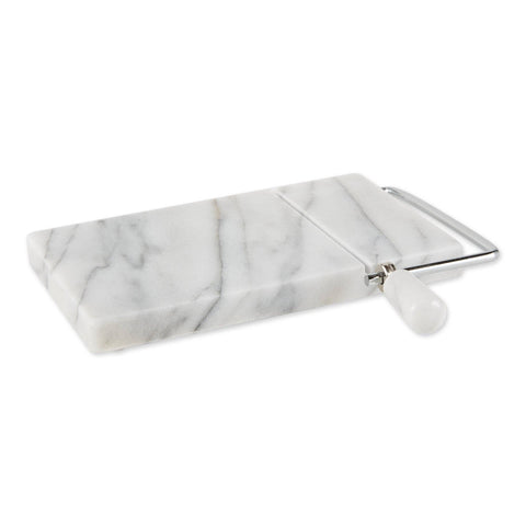White Marble Cheese Slicer (RSVP)