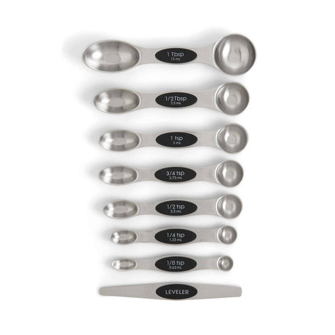 Magnetic Measuring Spoons With Leveler (Mrs. Anderson)