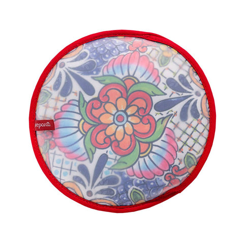 Tortilla Warmer Fabric And Silicone in Red (Prepara)