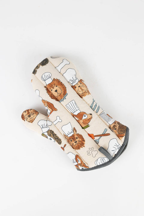 Dog Chefs Oven Mitt (Ten Thousand Villages)