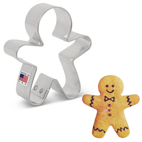 Mini Gingerbread Man Cookie Cutter (Ann Clark Cookie Cutters)
