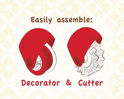 Pastry Wheels Decorator & Cutter Set (Talisman)
