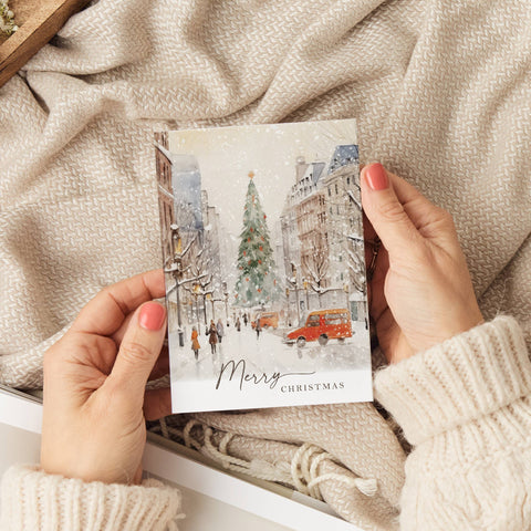 Merry Christmas City Cards Boxed (Porter Lane Homes)