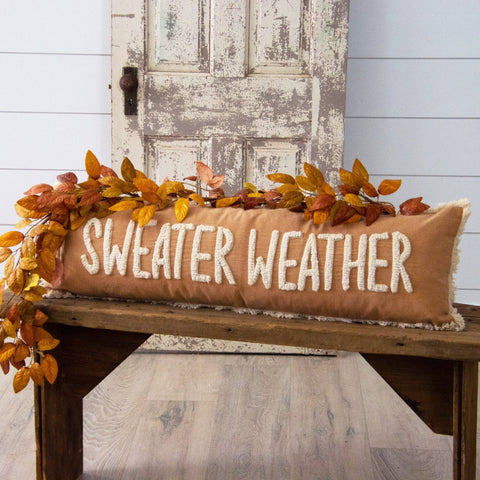 Stonewashed Sweater Weather Pillow (Audrey's)
