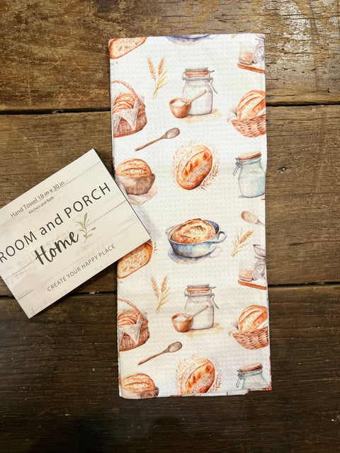 Sourdough White - Microfiber Tea Towel (ROOM and PORCH)