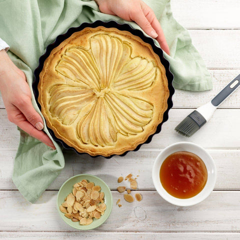 Nonstick Tart Pan with Removable Base 10 inch (Zyliss)