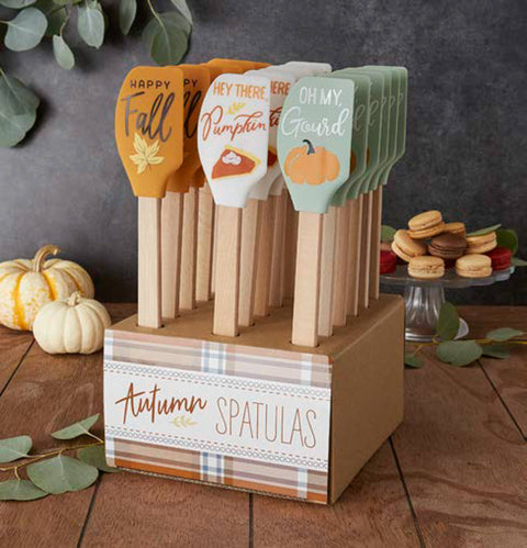 Autumn Baking Silicone Spatula (Design Imports)
