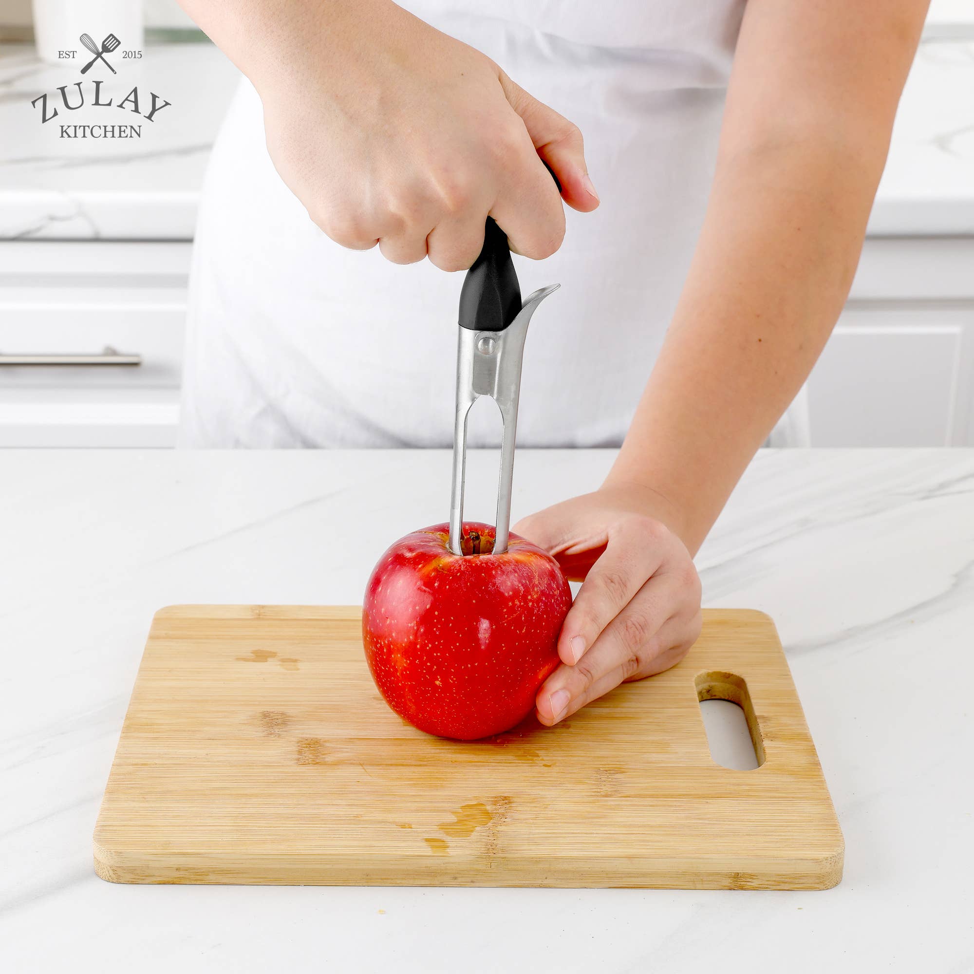 Zulay Kitchen Apple Corer - Thumbnail 2
