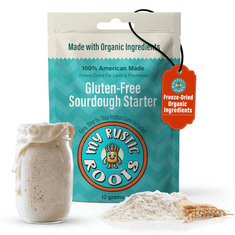 Organic GLUTEN FREE Sourdough Starter (My Rustic Roots)