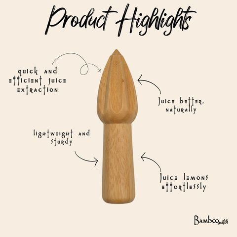 Bamboo Lemon Juicer Drill (Bamboo Switch)