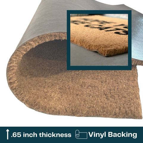 Winter Trees and Snowflakes Doormat (Nickel Designs)