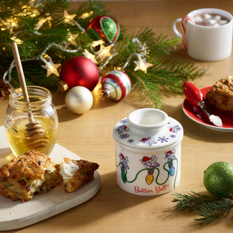 Holiday Honey Bee (Butter Bell Crock)