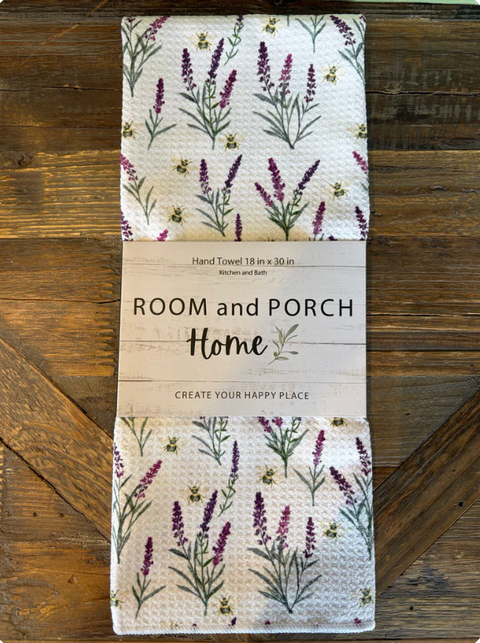 Lavender Field - Hand/Tea Towel (ROOM and PORCH)