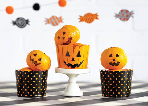 Jack o lantern Food Cups (My Mind’s Eye)