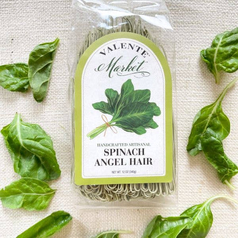 Spinach Angel Hair (Valente Pasta)