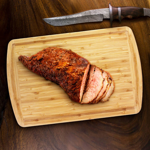 Malibu Groove Cutting Board with Juice Groove (Totally Bamboo)