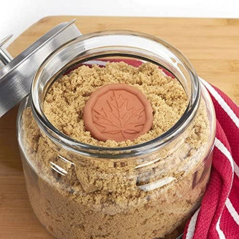 Brown Sugar Saver - Maple Leaf Design (JBK Pottery)