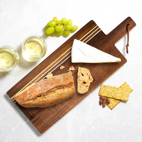 Acacia Wood Charcuterie Paddle Board (Totally Bamboo)