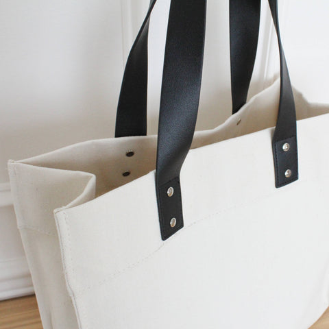 Coeur D'Alene 83814 Tote Bag: Tan (Porter Lane Home)