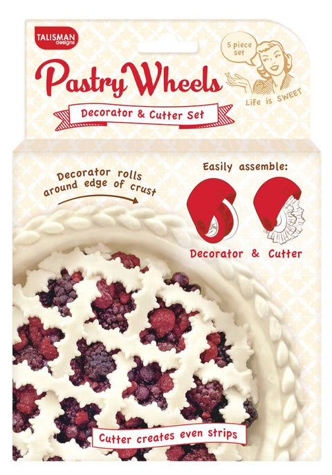 Pastry Wheels Decorator & Cutter Set (Talisman)