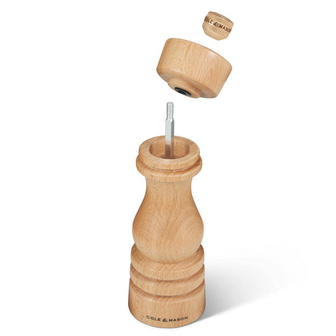 London Natural Beech Pepper Mill (Cole & Mason)