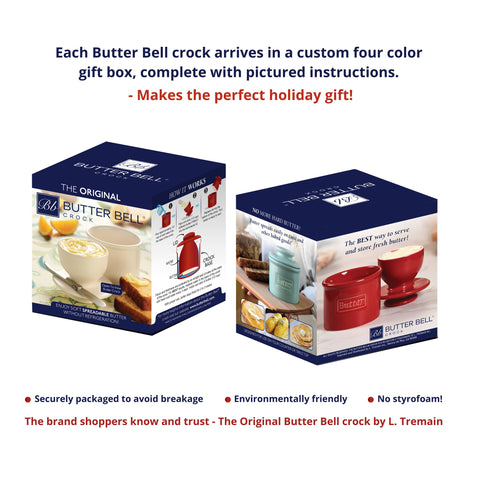 Butter Bell - Cafe White (Butter Bell Crock)