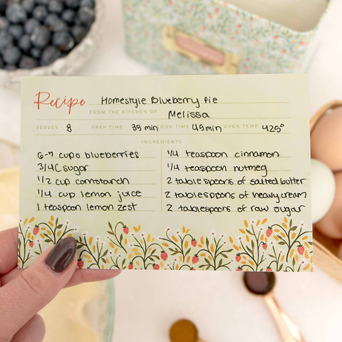 Strawberry Meadow Recipe Cards (1canoe2)