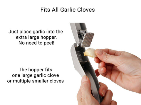 Susi III Garlic Press - Crusher, Mincer and Peeler (Zyliss)