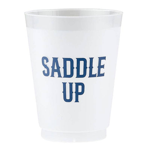 Frost Cups - Saddle Up - Set of 8 (Santa Barbara)