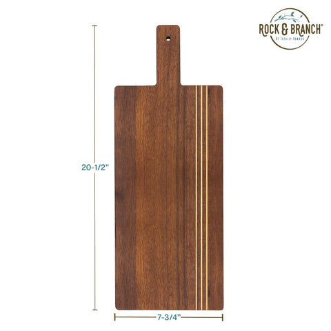 Acacia Wood Charcuterie Paddle Board (Totally Bamboo)