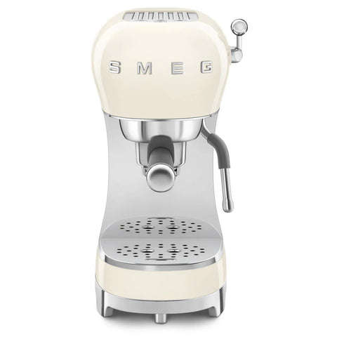 Espresso Coffee Machine with Steam Wand Cream (Smeg)