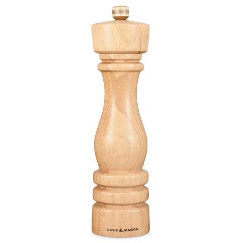 London Natural Beech Salt 8.5" (Cole & Mason)