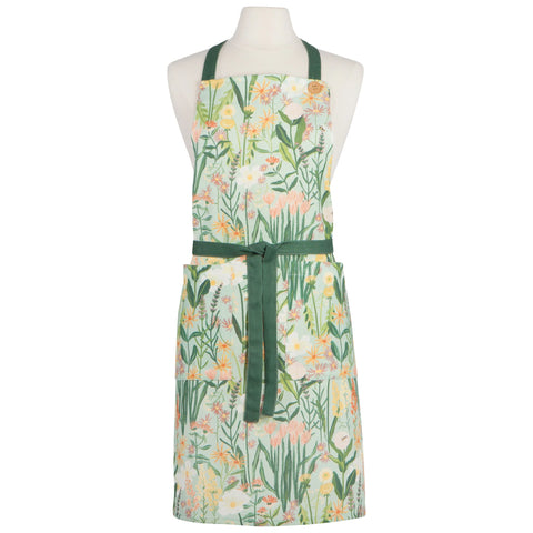 Bees & Blooms Spruce Apron (Danica)