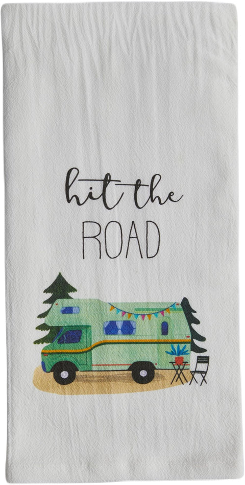 Hit The Road Towel (Tableau)